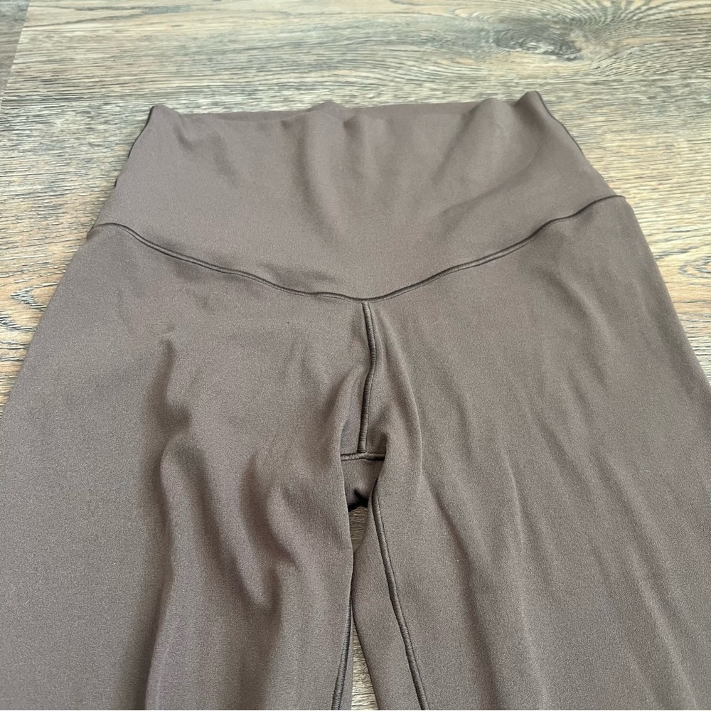 Aerie OFFLINE Real Me Leggings Brown Size S Long High Rise Workout Yoga Pilates - Picture 2 of 8